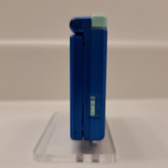 Rare Blue Gameboy Advance SP 100% GENUINE Rockman (Japanese Megaman) #2 - Picture 4 of 8